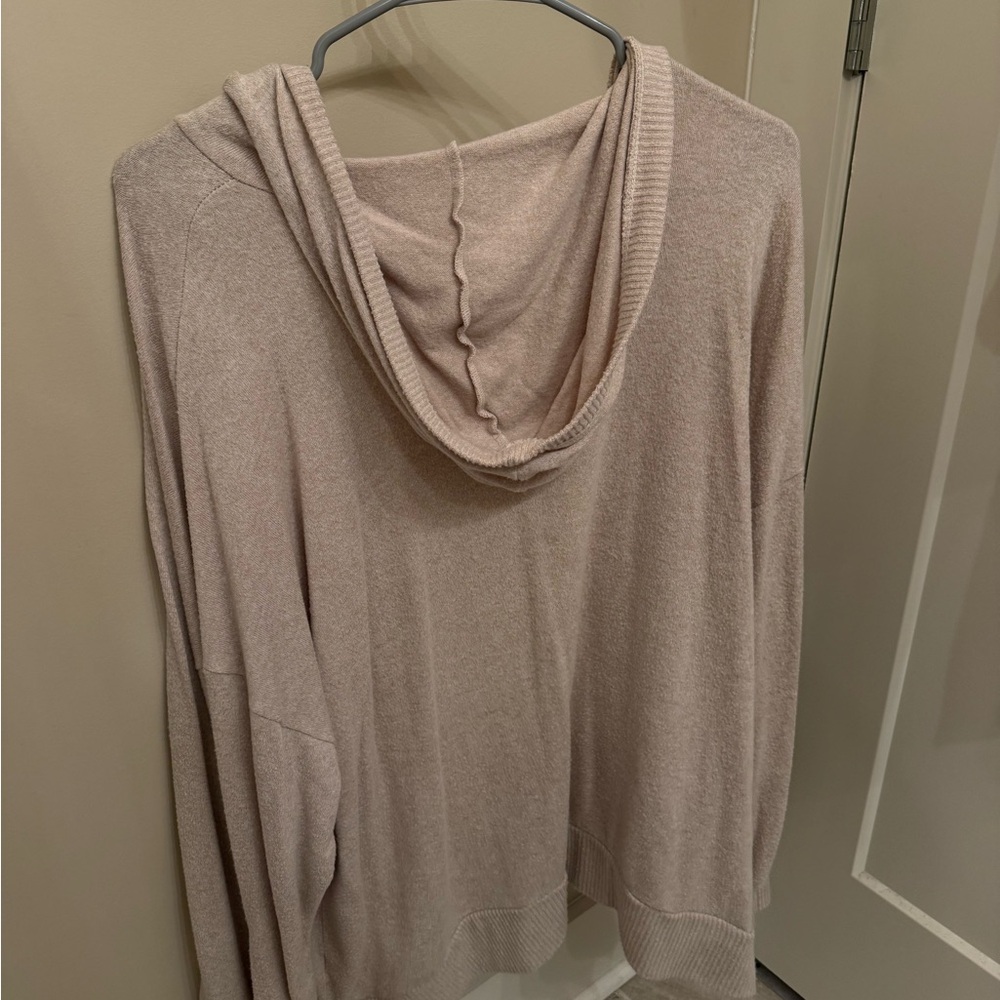 American Eagle Outfitters Women's Hooded Cardigan - Tan